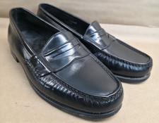 Dexter Vintage Men's (Size 10 WW) MADE IN USA Black Leather Penny Loafers Shoes