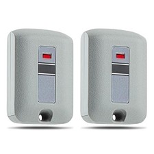 2pcs Garage Door Remote Control for 300MHz Linear Multicode Gate Opener 10 DIP