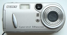 Sony Cybershot DSC-P92 5.0MP Compact Digital Camera Silver