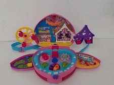 Polly Pocket Fairground Playset Bag/Backpack with Ferris Wheel (04)