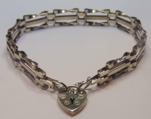 Silver gate bracelet - gate,