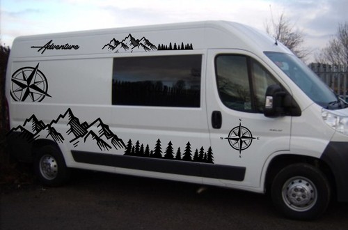 Adventure compass decal kit - 2x,