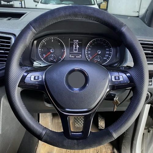 Alcantara steering wheel - steering,