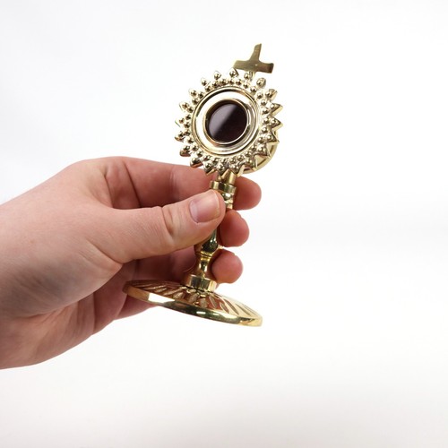 Mini brass monstrance - mini,