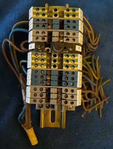 Din rail mounting - mounting, with