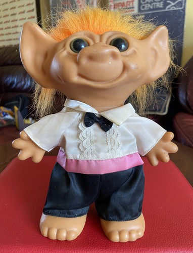 Troll doll orange - troll,