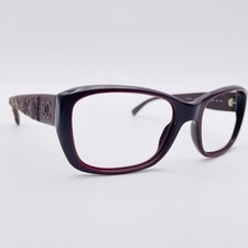 CHANEL eyeglasses PURPLE SQUARE glasses frame MOD: 5201-O C.1022/3L