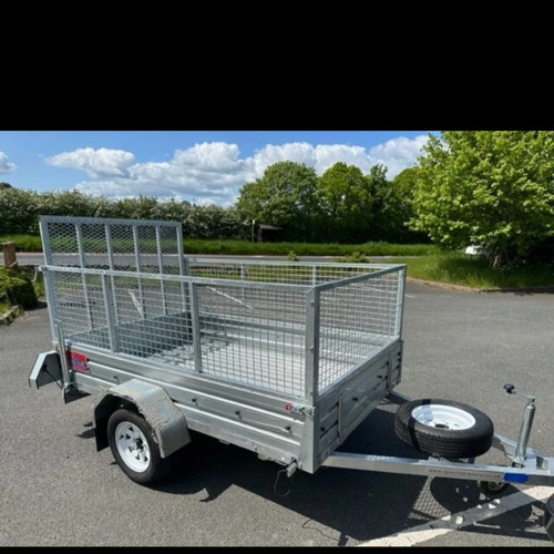Apache 8x5 trailer with cage - apache,