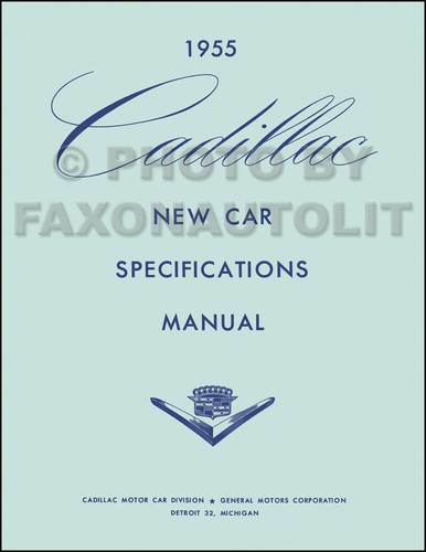 1955 cadillac optional - 1955,