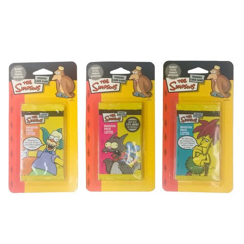 The simpsons tcg wotc blister - simpsons,