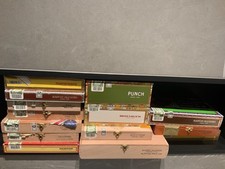 X 14 empty cigar boxes