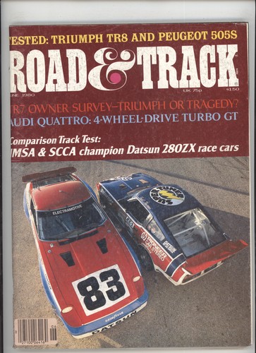 Road track june 1980 datsun - june,