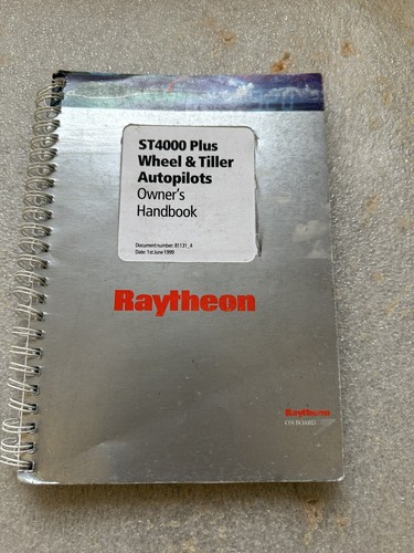 Raytheon raymarine st4000 - raymarine,