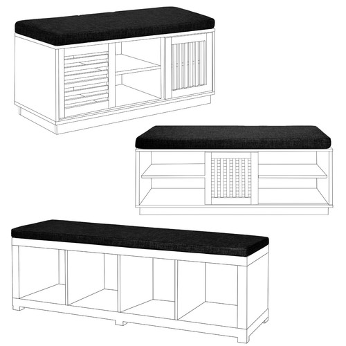 Ikea kallax bench pads - kallax,