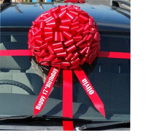 Big car bow giant extra - big,