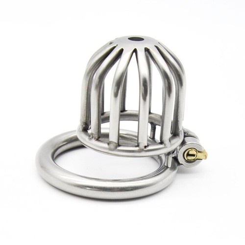 Stainless steel male chastity - stainless,