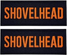 Shovelhead Embroidered  Biker