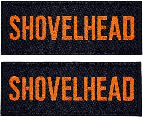 Shovelhead embroidered biker - shovelhead,