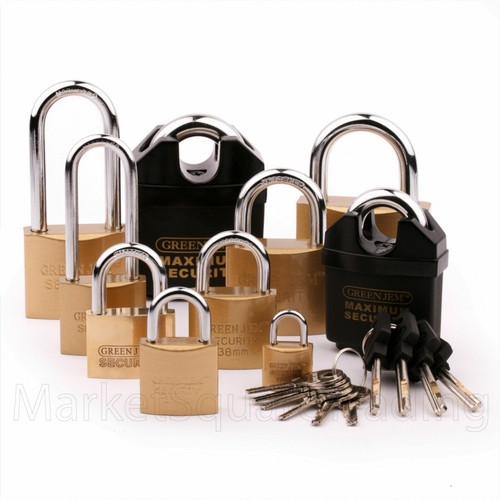 Padlocks brass iron keyed - padlocks,