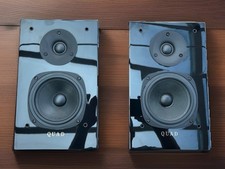 Quad 11L -Classic Bookshelf Speakers Piano Black. Awesome Sound. 