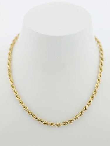 Thick gold rop - chain, 9ct