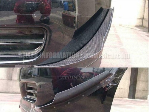 Carbon canards set - carbon, front