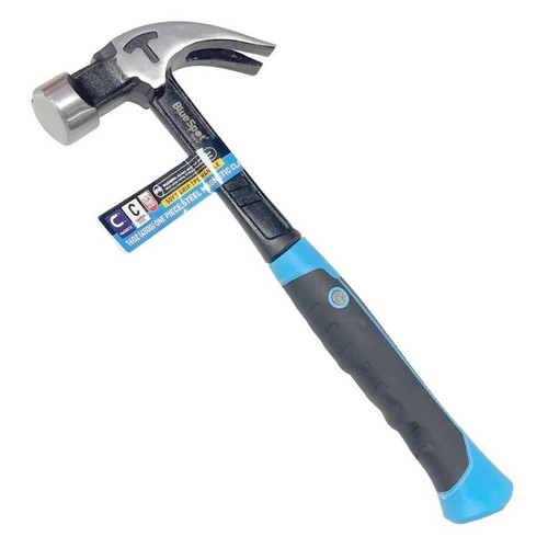 Bluespot 16oz claw hammer soft - bluespot,