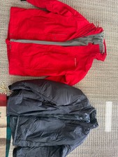 Silversea Expedition  3 In 1 Parka Unisex Large Red Full Zip WITH LINER JACKET