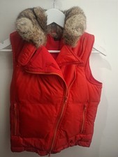 Joseph Red Rabbit Collar Fur