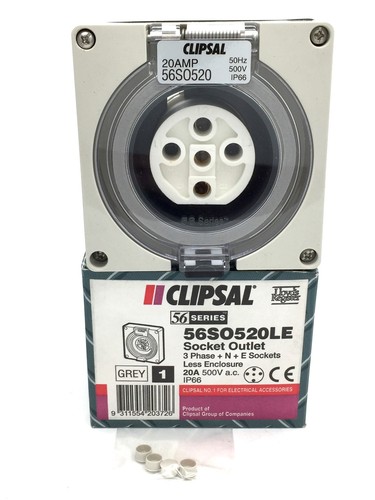 Clipsal socket outlet - socket,