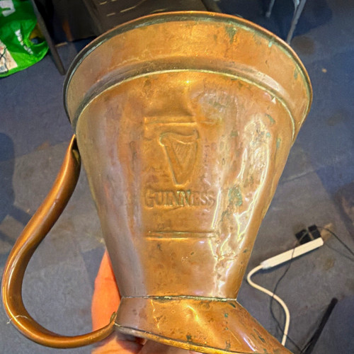 Guinness embossed metal stout - guinness,