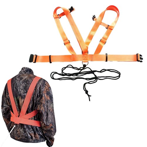Deer drag and harness - and,