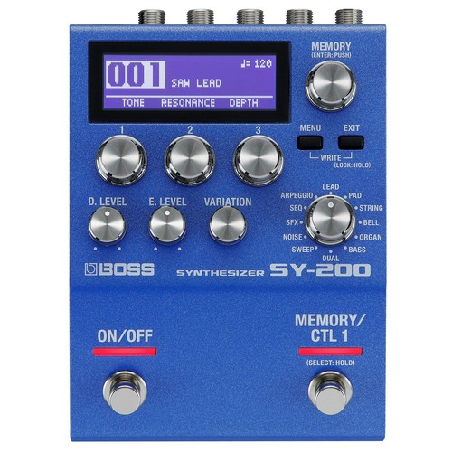 Boss 200 synthesizer guitar - sy-200,