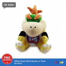 Sanei Super Mario Series 7 inch Bowser Koopa Jr. Plush Toy Doll Stuffed Animal
