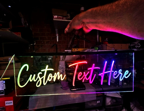 60cm 20cm neon led sign - x,