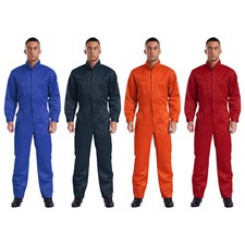 UK Men Work Overalls Long