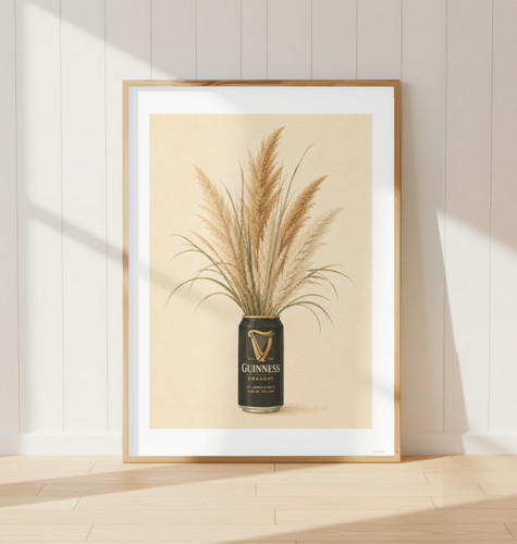 Guinness pampas grass - guinness,