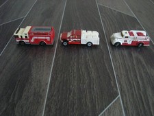 3 x Matchbox US Fire Engine