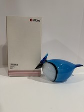 Oiva Toikka Canadian Blue Jay 1999 Signed Pre-owned With Box