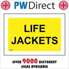 SIGN Life Jackets Sailing