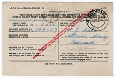 (I.B) South Africa Revenue : Wireless Licence (1953)