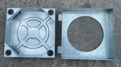 390mm square 300mm round - to,