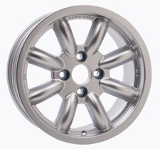 Revolution 8 Spoke Alloy Wheel 9x15 ET-24 Silver Group 4 Fitting Minilite Style