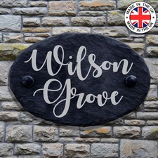 House Sign Plaque Personalised