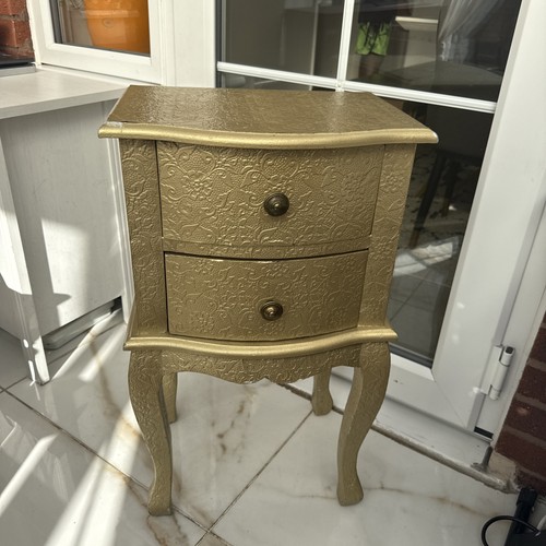 Portable table gold - table,