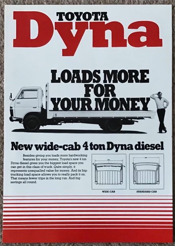 Toyota dyna truck - truck, range