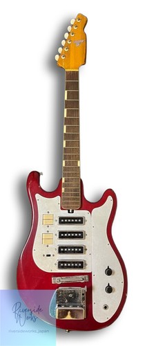 Teisco bizarre guitar 1960s - teisco,