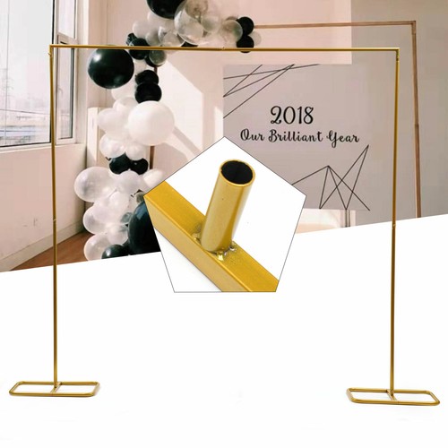 Metal wedding arch frame gold - arch,