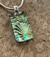 Dichroic Glass Pendant