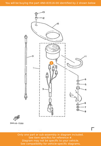 Yamaha bulb 4n0 83516 - bulb,, oem